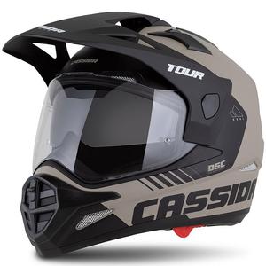 Enduro kiiver Cassida Tour 2.0 Dual matt liivamust