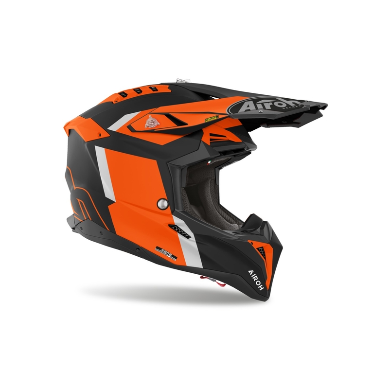 Motokrossikiiver Airoh Aviator 3 Glory oranž matt