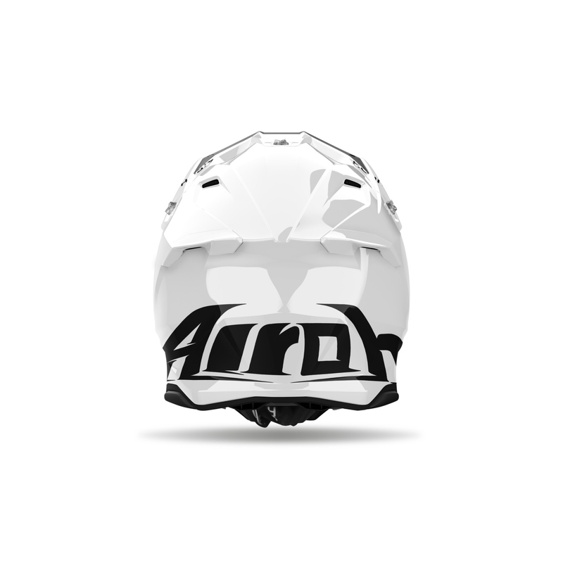 Motokross kiiver Airoh Twist 3 Värviline valge läikiv kiiver
