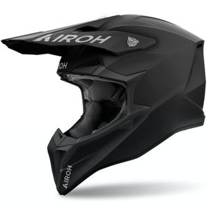 Motokross kiiver Airoh Wraaap Värv must matt