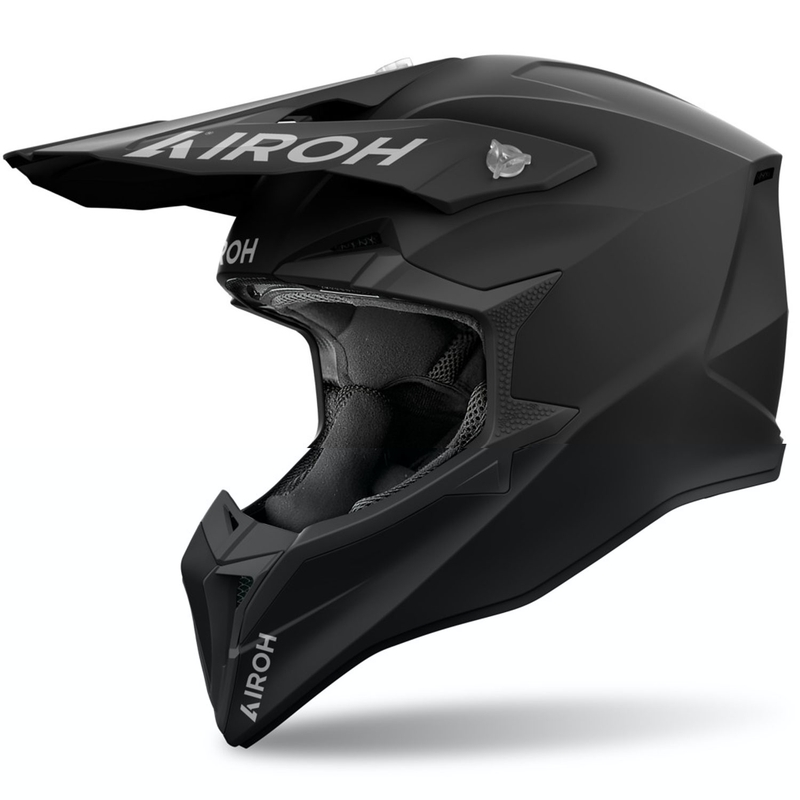 Motokross kiiver Airoh Wraaap Värv must matt