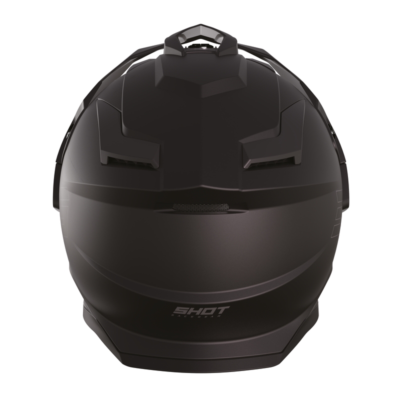 Enduro kiiver Shot Trek Max Vision Solid Matte Black