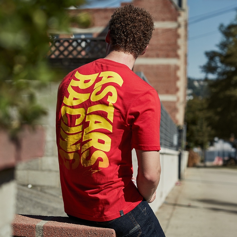 T-särk Alpinestars Swerve CSF punane