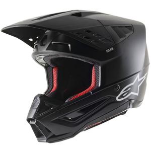 Alpinestars S-M5 Solid Motokross kiiver matt must