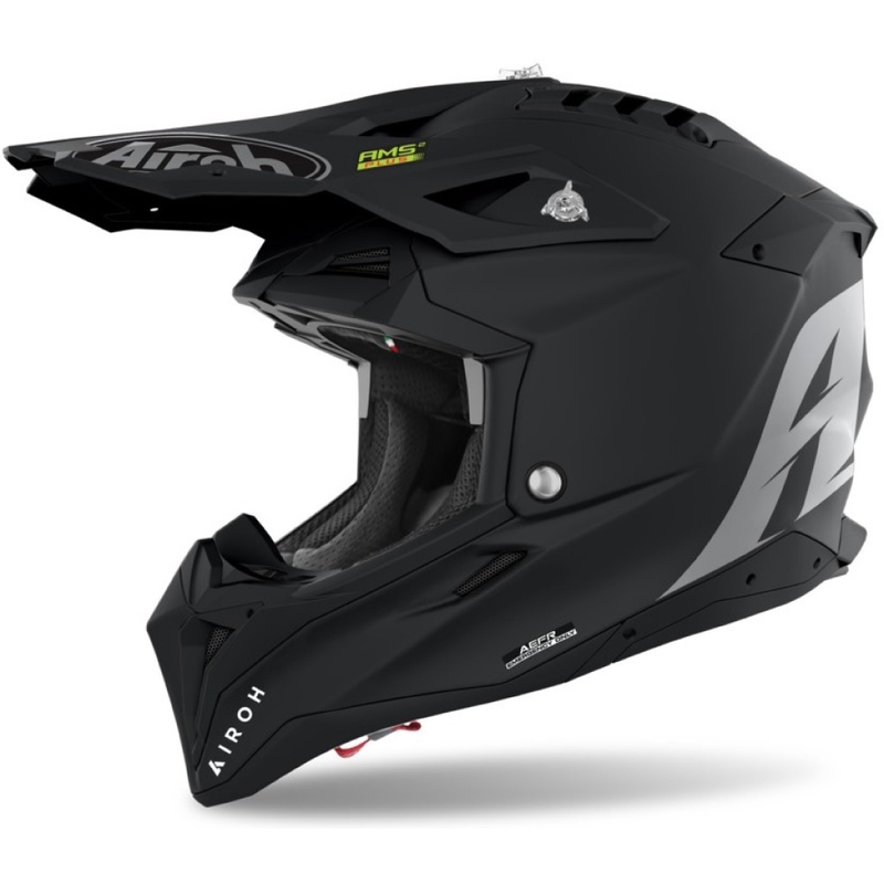 Motokross kiiver Airoh Aviator 3.0 Värv must matt