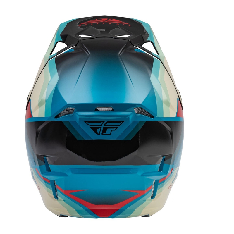 Motokross kiiver FLY Racing Formula CP must-hall-türkissinine