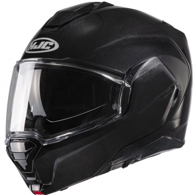 Kokkupandav mootorratta kiiver HJC I100 Solid metal must