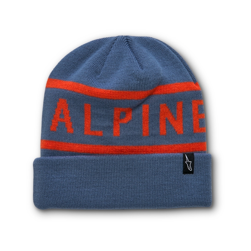 Čepice Alpinestars Wordy Cuff Beanie modro-červená