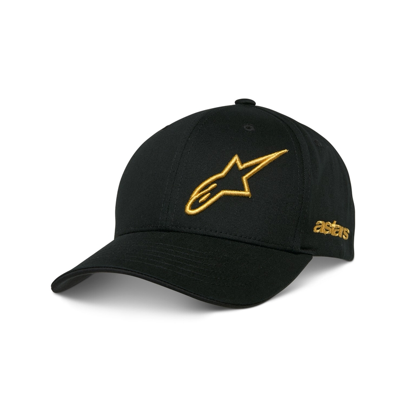 Alpinestars Sessionized Snapback müts must ja kuldne