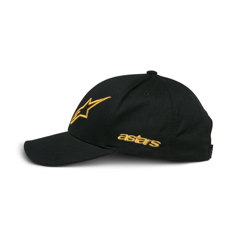 Alpinestars Sessionized Snapback müts must ja kuldne