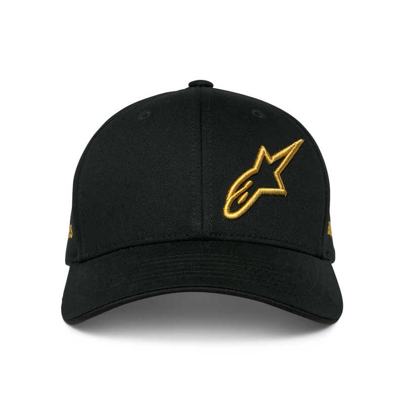 Alpinestars Sessionized Snapback müts must ja kuldne