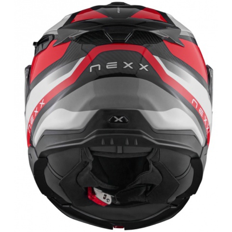 Nexx X.Lifetour PRO Mile mootorratta kiiver punane ja valge