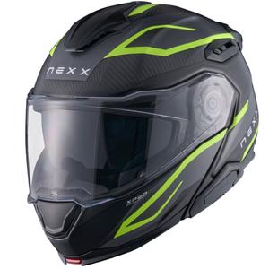 Ümberpööratav mootorratta kiiver Nexx X.Lifetour PRO Mile matt hall-fluo kollane
