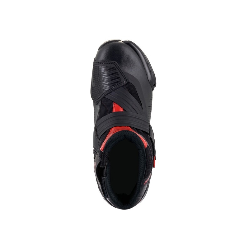Alpinestars SMX-1 R ventileeritavad mustad ja punased mootorratta saapad