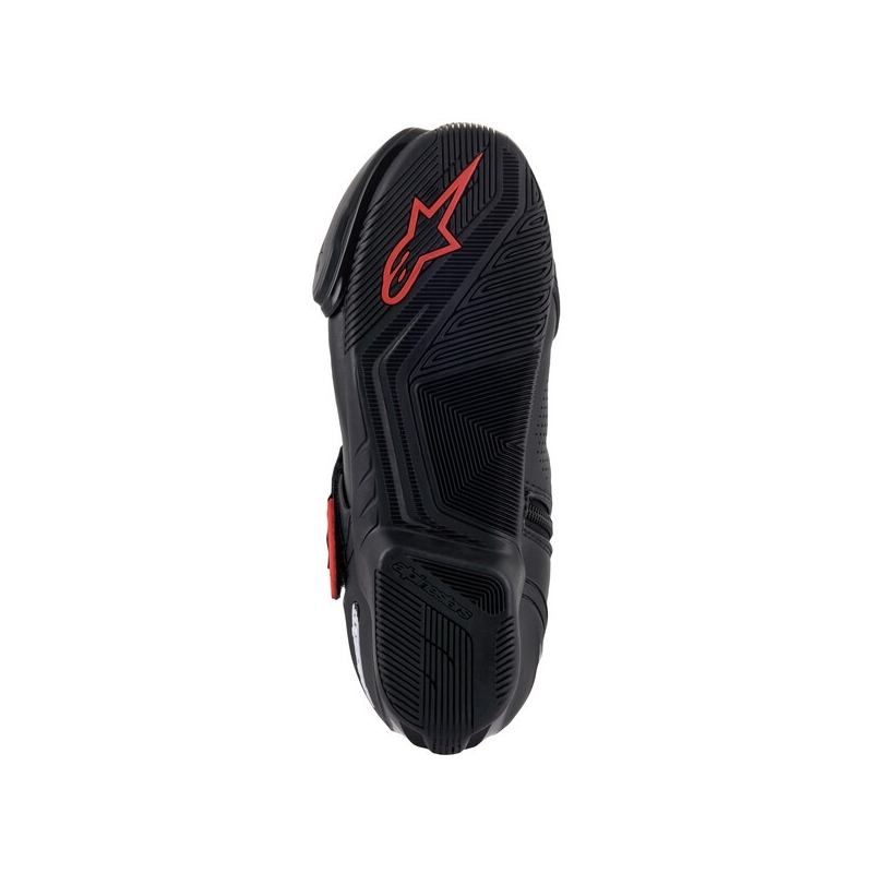 Alpinestars SMX-1 R ventileeritavad mustad ja punased mootorratta saapad