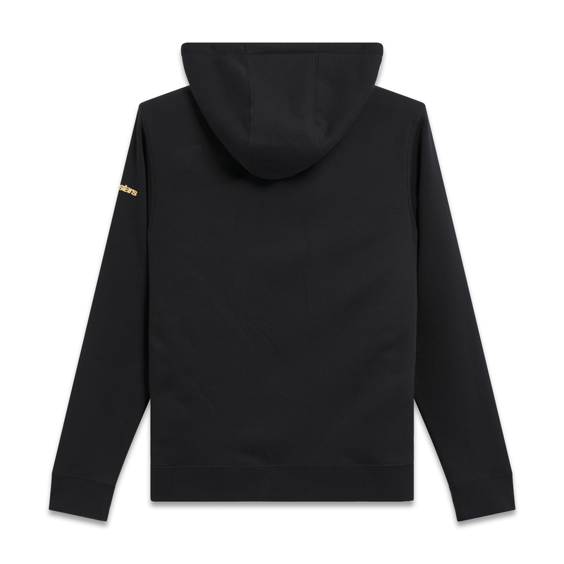 Alpinestars Gilded Hoodie must ja kuldne