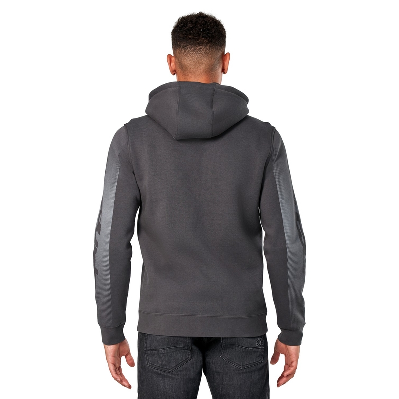 Mikina Alpinestars Arising Hoodie tmavě šedo-světle šedá