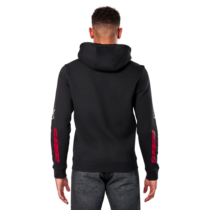 Mikina Alpinestars Elliptic Hoodie černá