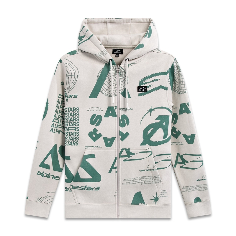 Alpinestars Determinant Hoodie valge naturaalvalge
