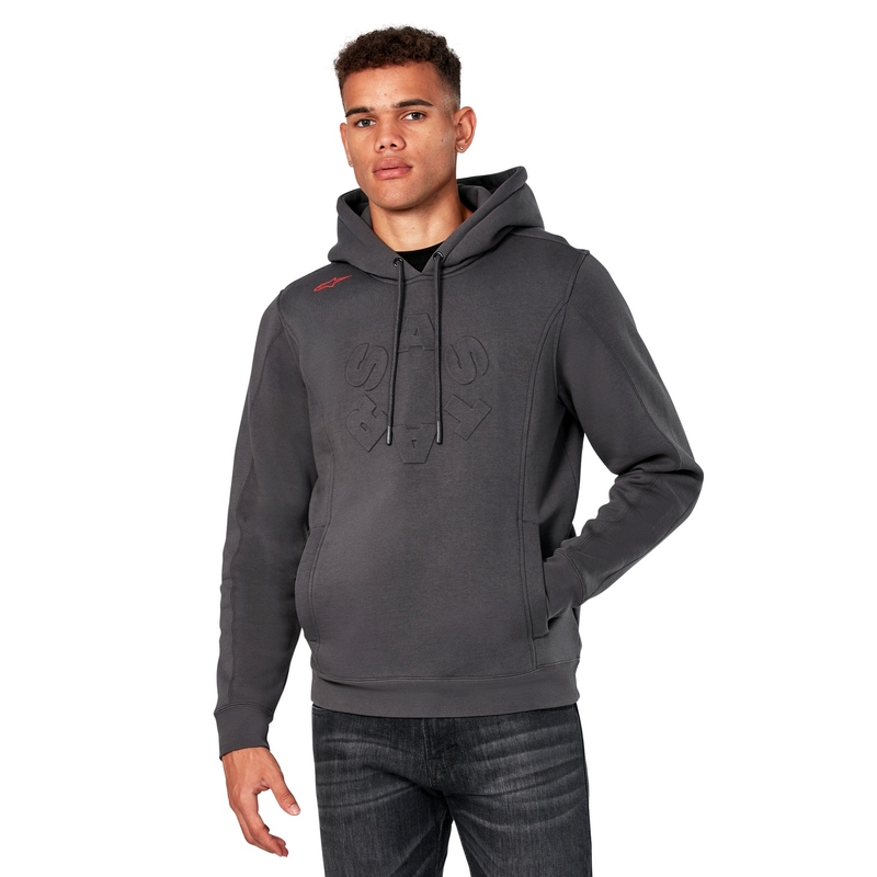 Mikina Alpinestars Substratus Hoodie šedá
