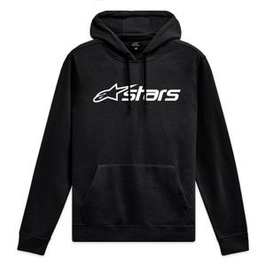 Alpinestars Blaze Hoodie 3 must ja valge