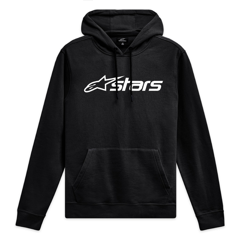 Alpinestars Blaze Hoodie 3 must ja valge