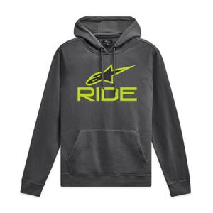 Alpinestars Ride 4.0 hallikaskollane-must kapuuts Hoodie