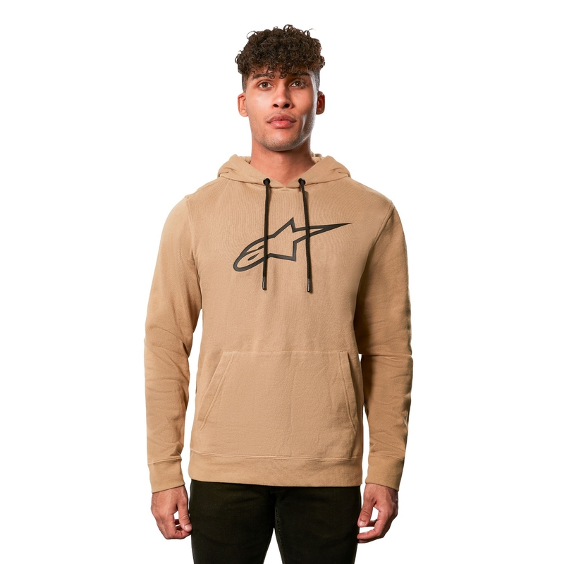 Mikina Alpinestars Ageless 2 Hoodie pískovo-černá