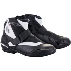 Alpinestars SMX-1 R must-valged mootorratta saapad