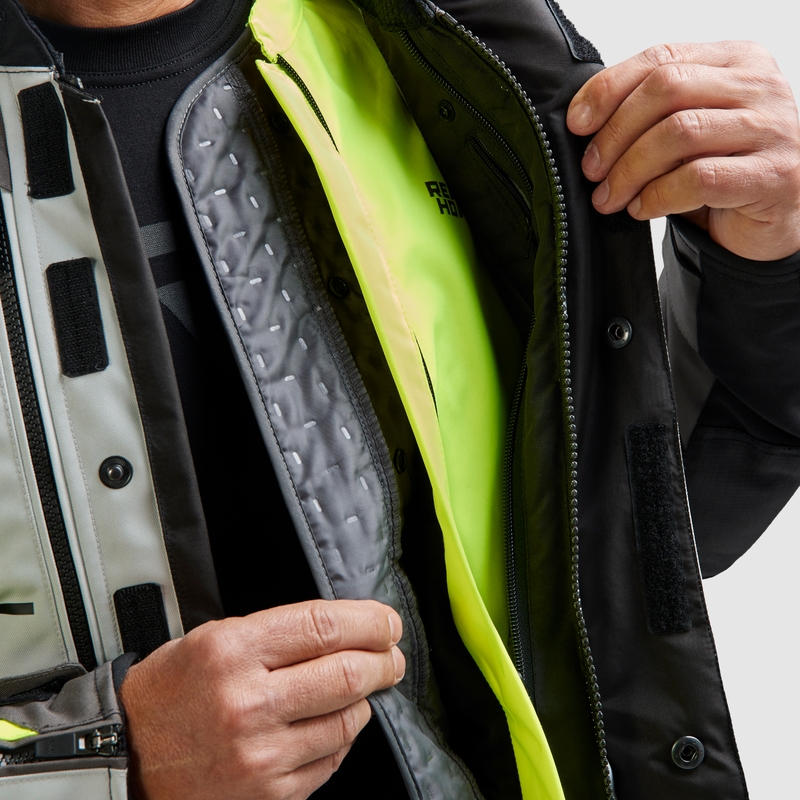 Rebelhorn In &amp; Out HydraShield PRO fluo kollane veekindel jope