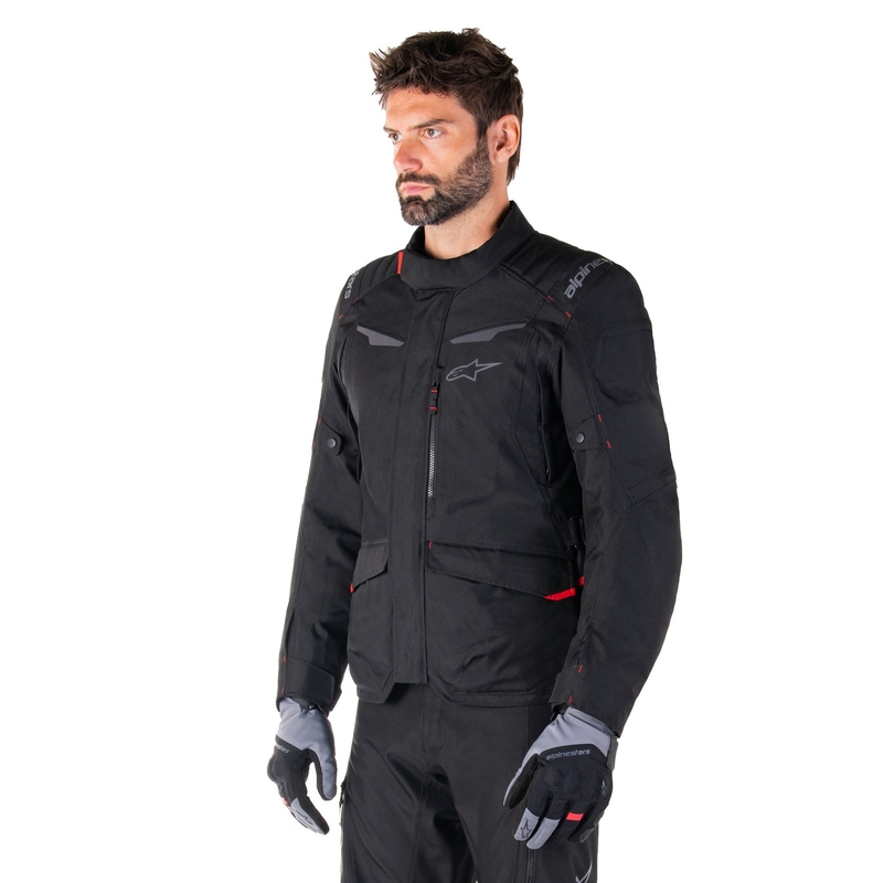 Alpinestars ST-1 veekindel must mootorratta jope