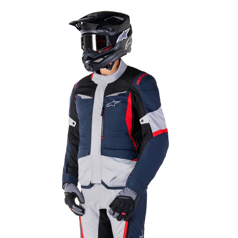 Alpinestars ST-1 veekindel mootorratta jope tumesinine-must-punane