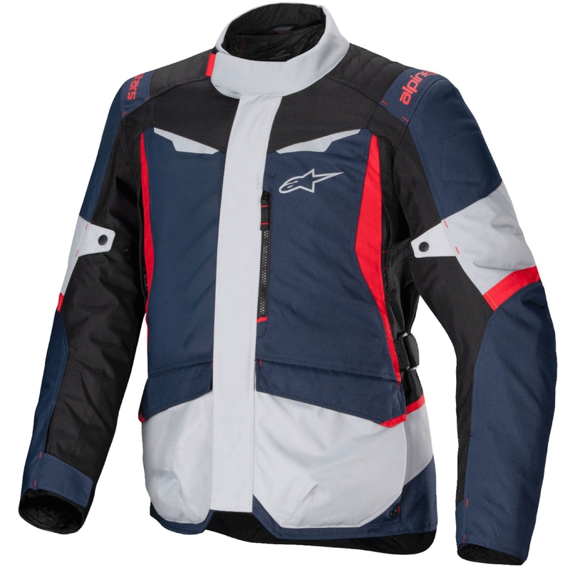 Alpinestars ST-1 veekindel mootorratta jope tumesinine-must-punane