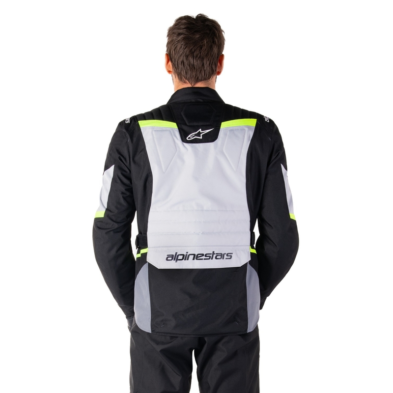 Alpinestars ST-1 veekindel hall-must-fluo kollane mootorratta jope