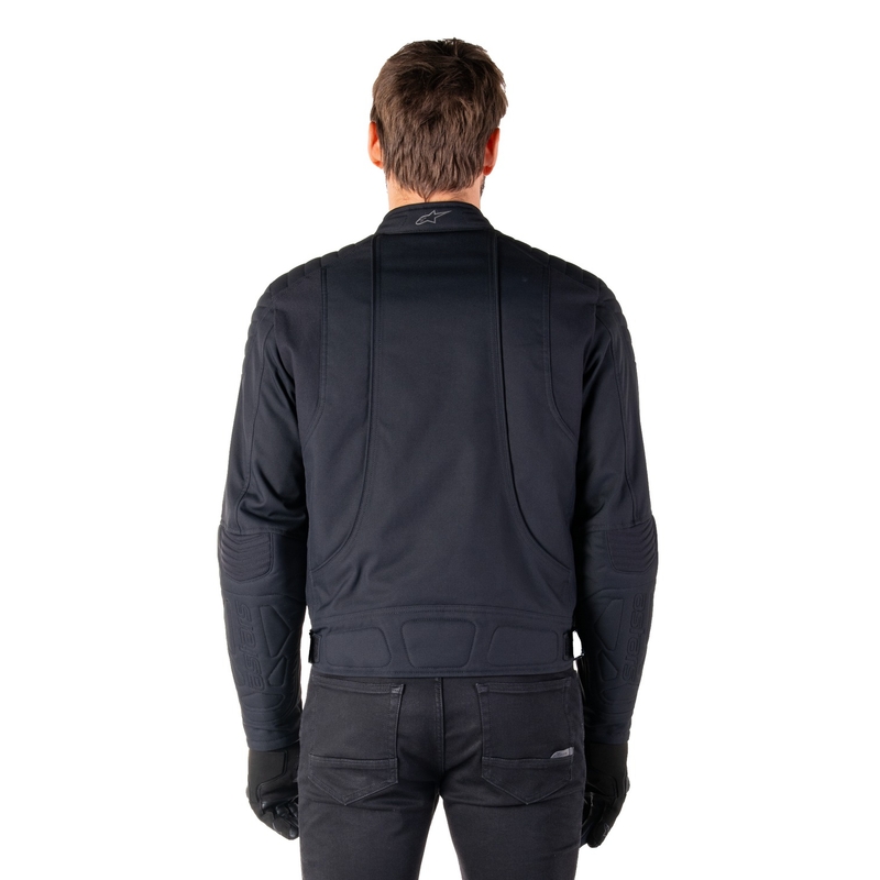 Alpinestars Clayton veekindel must mootorratta jakk