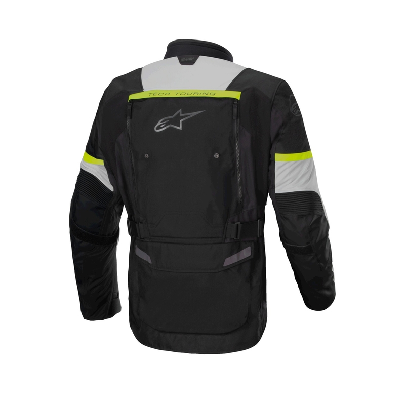 Alpinestars Bogota PRO Drystar must-hall-fluo kollane mootorratta jope