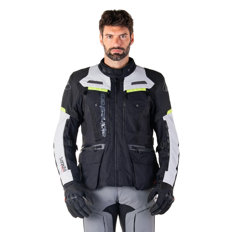 Alpinestars Bogota PRO Drystar must-hall-fluo kollane mootorratta jope