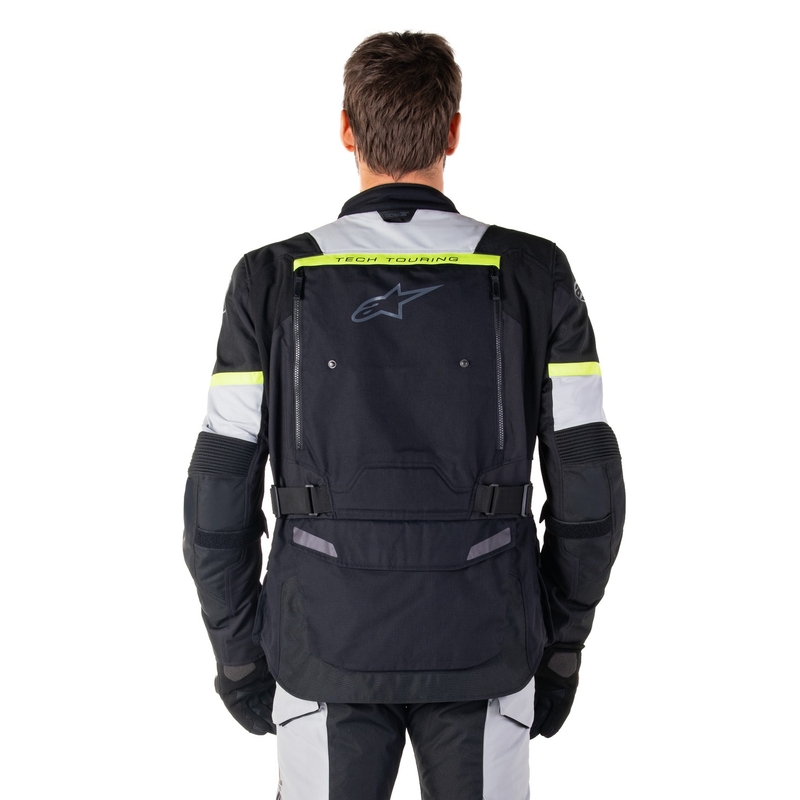 Alpinestars Bogota PRO Drystar must-hall-fluo kollane mootorratta jope