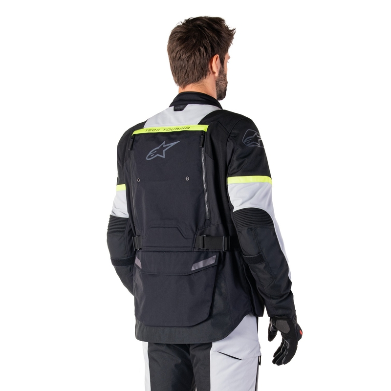 Alpinestars Bogota PRO Drystar must-hall-fluo kollane mootorratta jope