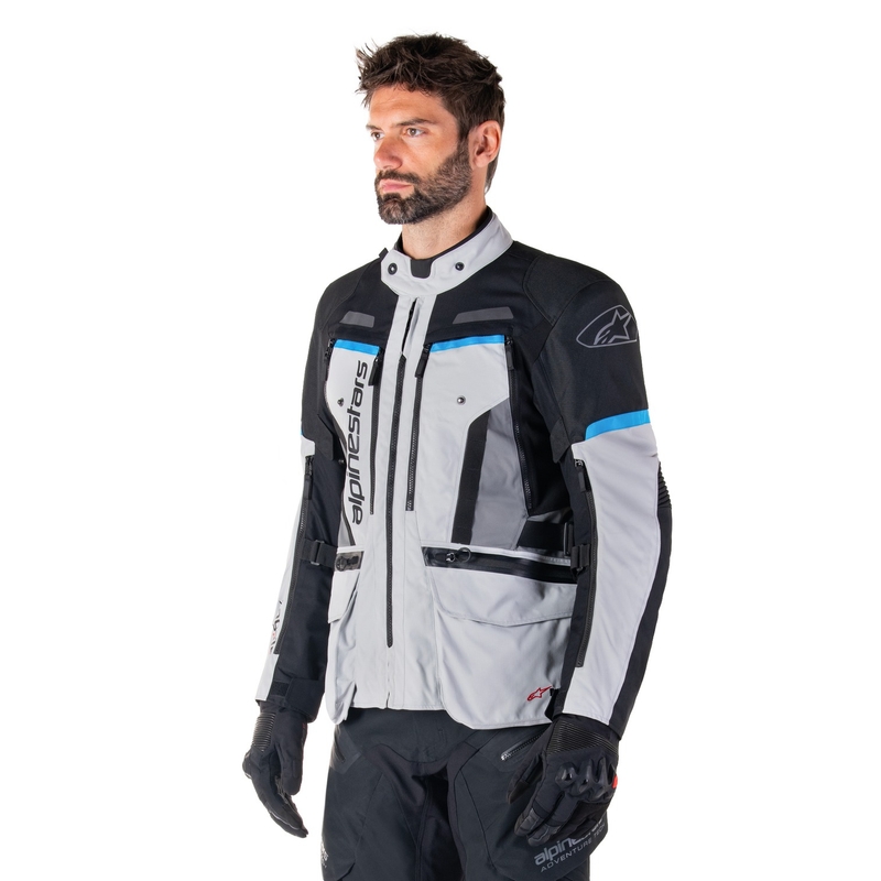 Alpinestars Bogota PRO Drystar hall-must-sinine mootorrattajope