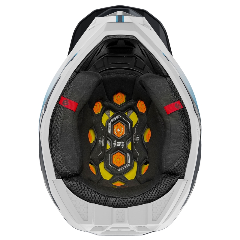 Motokrossi kiiver Shot Lite Challenger matt sinine