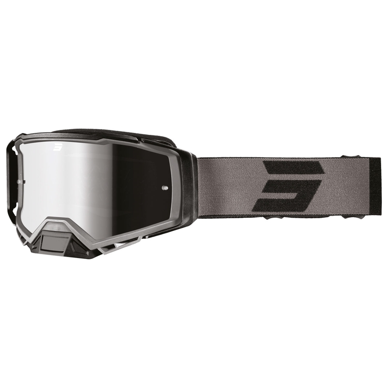 Motokrossiprillid Shot Core must iriidium plexiga