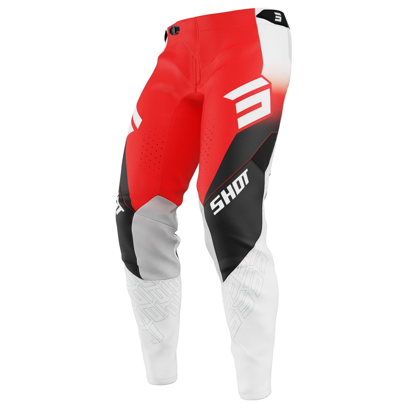 Motokrossi püksid Shot Aerolite Ultra Red