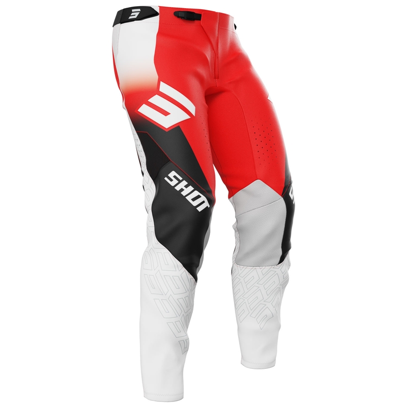 Motokrossi püksid Shot Aerolite Ultra Red