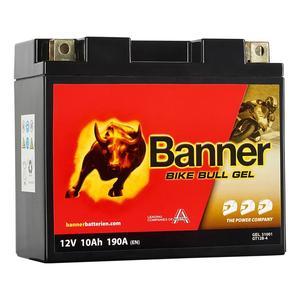 Geelaku Banner Bike Bull GEL 510 01/BGT12B-4 - GT12B-4 12V, 10Ah, 190A