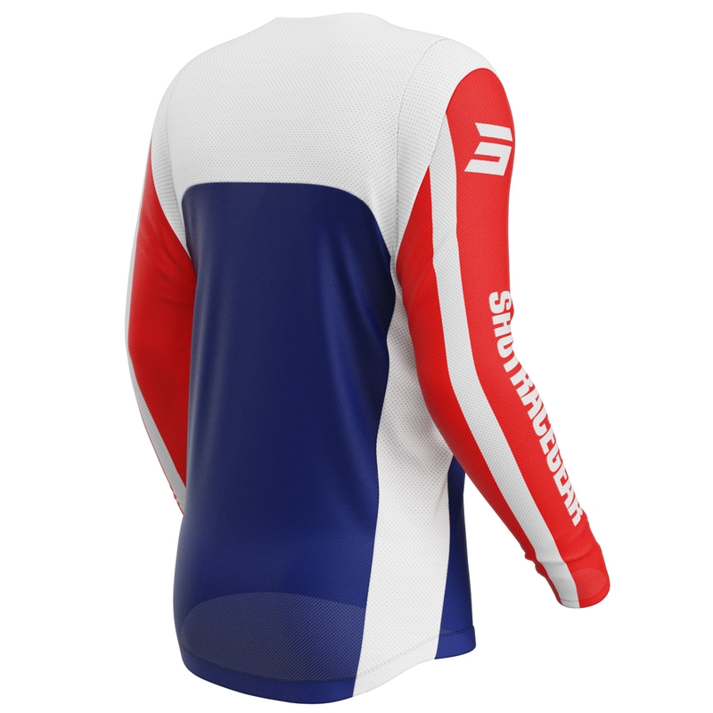 Motokross trikot Shot Contact Mythic sini-punane trikoo