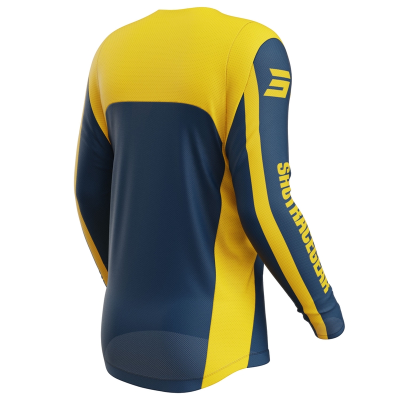 Motokrossi trikot Shot Contact Mythic sinikollane