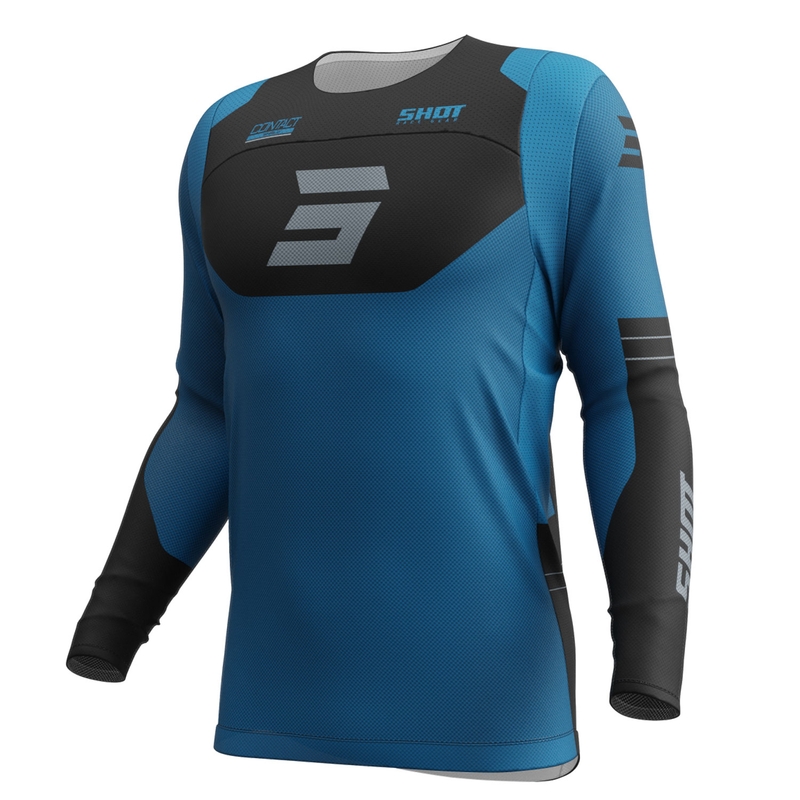 Motokross trikoo Shot Contact Shield sinine