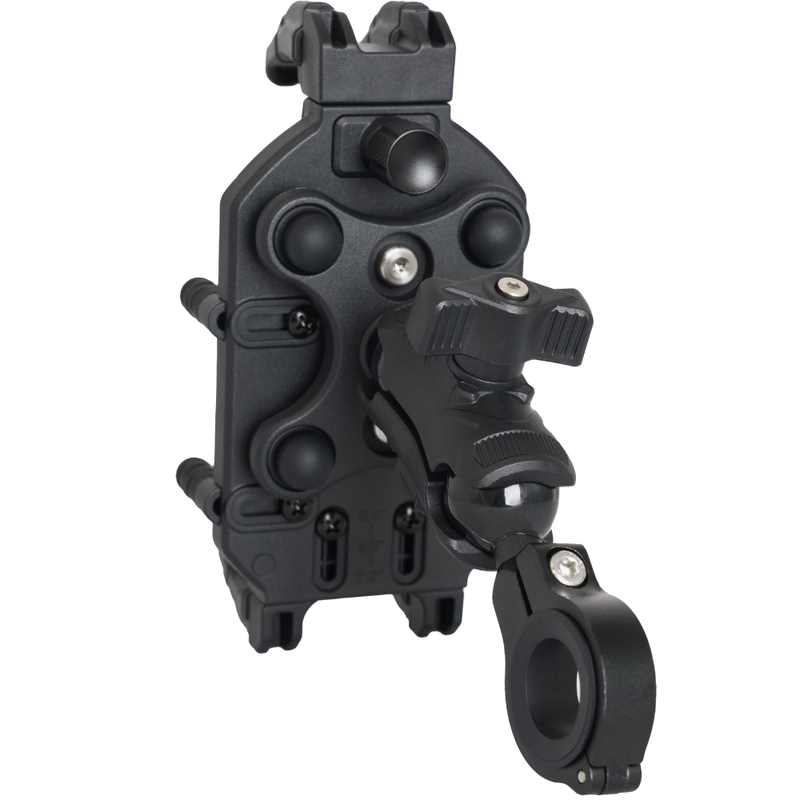 Vibratsioonivastane telefonihoidik MotoZem Claw must