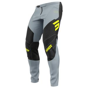 Motokrossi püksid Shot Contact Shield fluo kollane